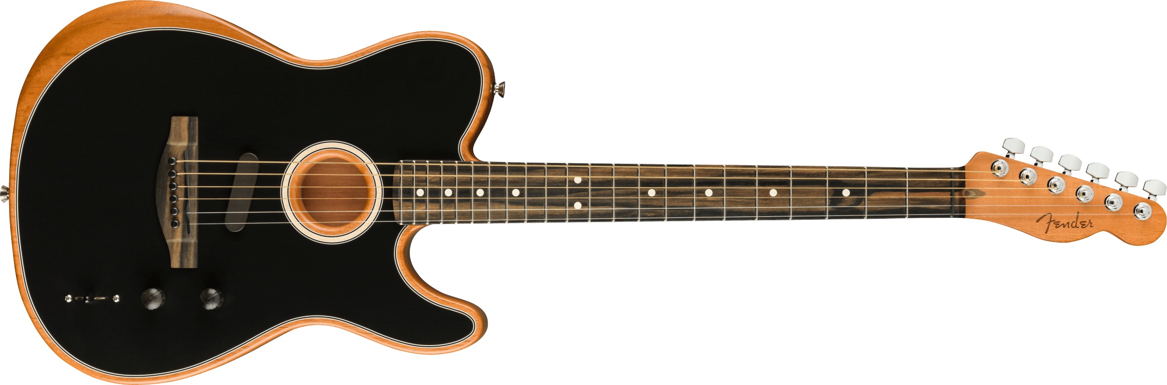 ギター Fender American Acoustasonic TELECASTER Fender American Acoustasonic Telecaster Guitar - Black